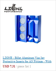 Lzone-температура в Алюминий ключ для сочленения гибких шлангов фитинги инструмент Алюминий гаечный ключ с двумя концами, AN3-AN20(7 шт./компл.) JR-SLW0611-SET