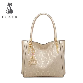 

FOXER designer bags famous brand women bags 2020 new luxury handbags women bags fashion cowhide women leather shoulder bag