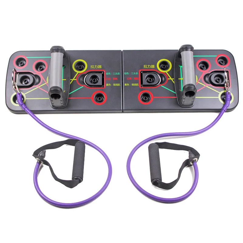 9 in 1 Push Up Rack Board 2020 Men Women Fitness Exercise Push-up Stand BodyBuilding Tool Training Workout Home Gym Fitness