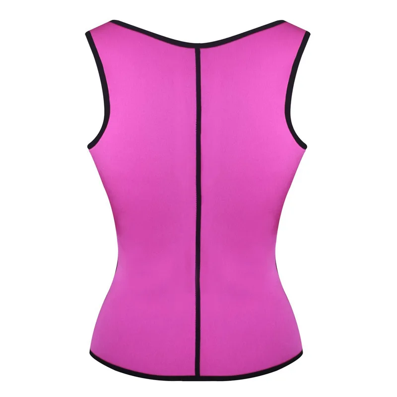 Tummy Waist Trainer Body Shaper Sweat Vest Tops Women Shapewear Ladies Neoprene Slimming Belt Burning Fat Fitness Shapers S-5XL