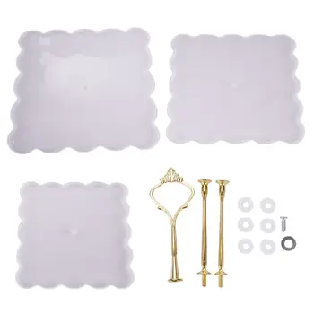 

Crystal Epoxy Resin Mold Fruit Tray Casting Silicone Mould DIY Craft Making Tool