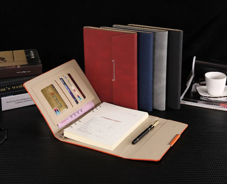 planejador organizador 6 anel binder escritório papelaria