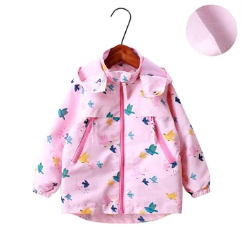 

New Children Fleece Jacket Baby Boy Girl Sport Kids Coat Hooded Waterproof Windbreaker Clothing Autumn Winter Clothes