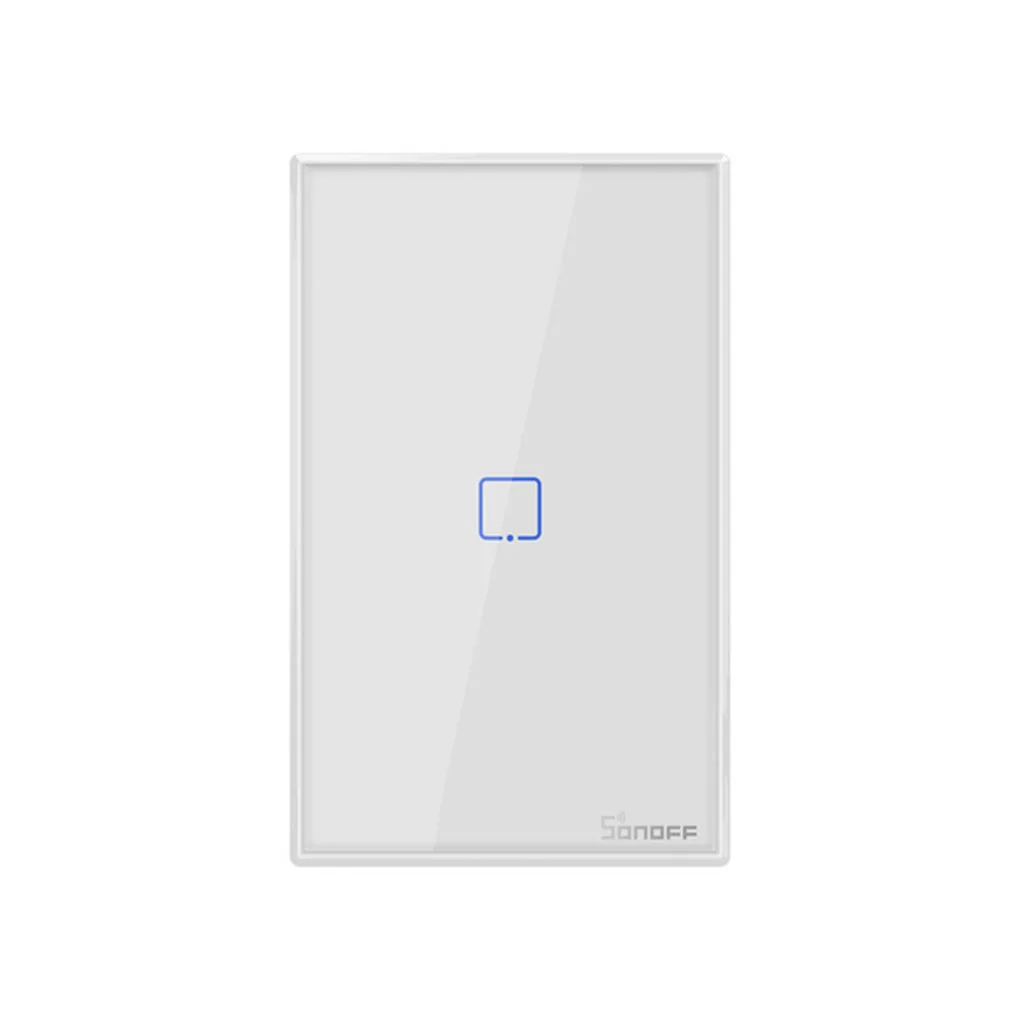 Интеллектуальный выключатель света SONOFF T2US TX Smart Wifi сенсорный настенный светильник Панель переключения умный дом 1/2/3 433 RF/Голосовое управление/приложение Управление нам Стандартный