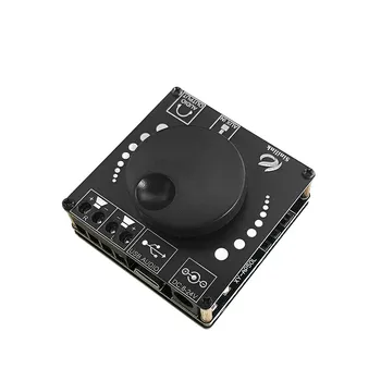 

40W 50W*2 stereo bluetooth digital power amplifier board 12V/24V2.0 dual channel knob volume adjustment switch