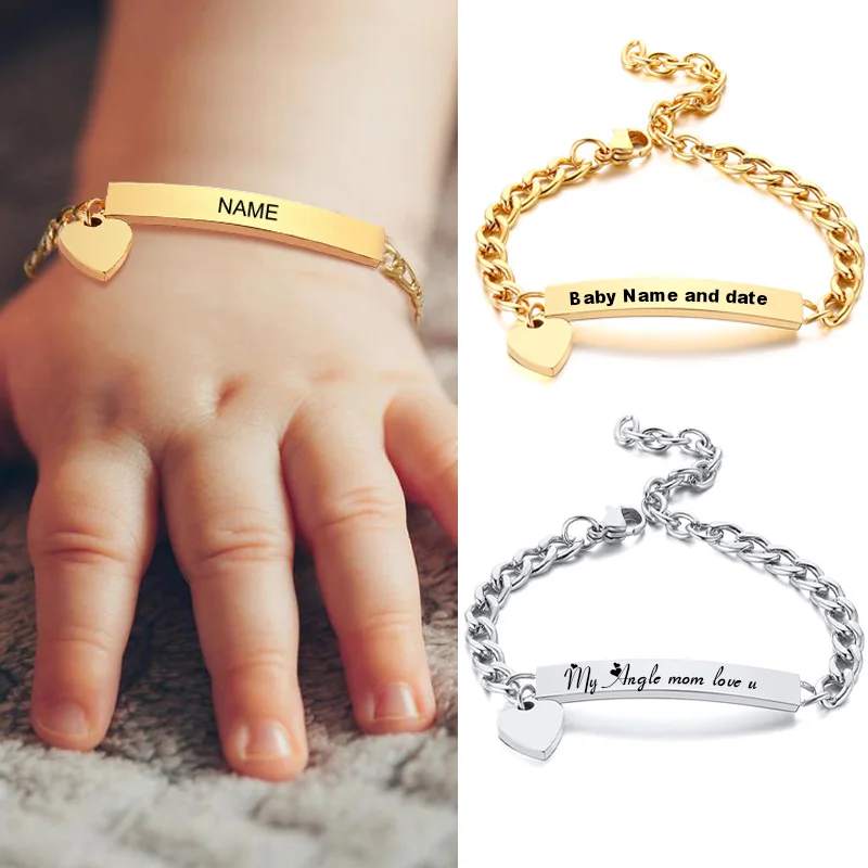 custom newborn bracelet