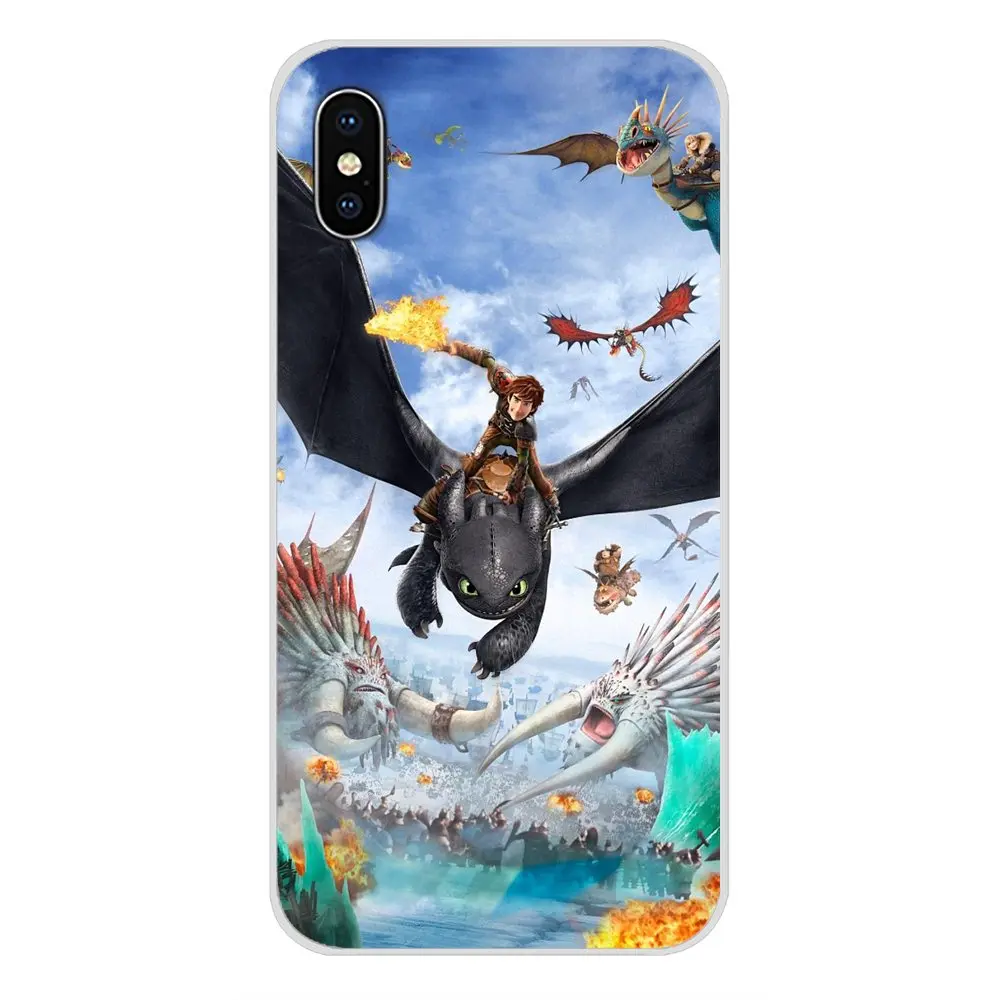 Для huawei G7 G8 P7 P8 P9 P10 P20 P30 Lite Mini Pro P Smart Plus Беззубик Как приручить дракона мягкий чехол