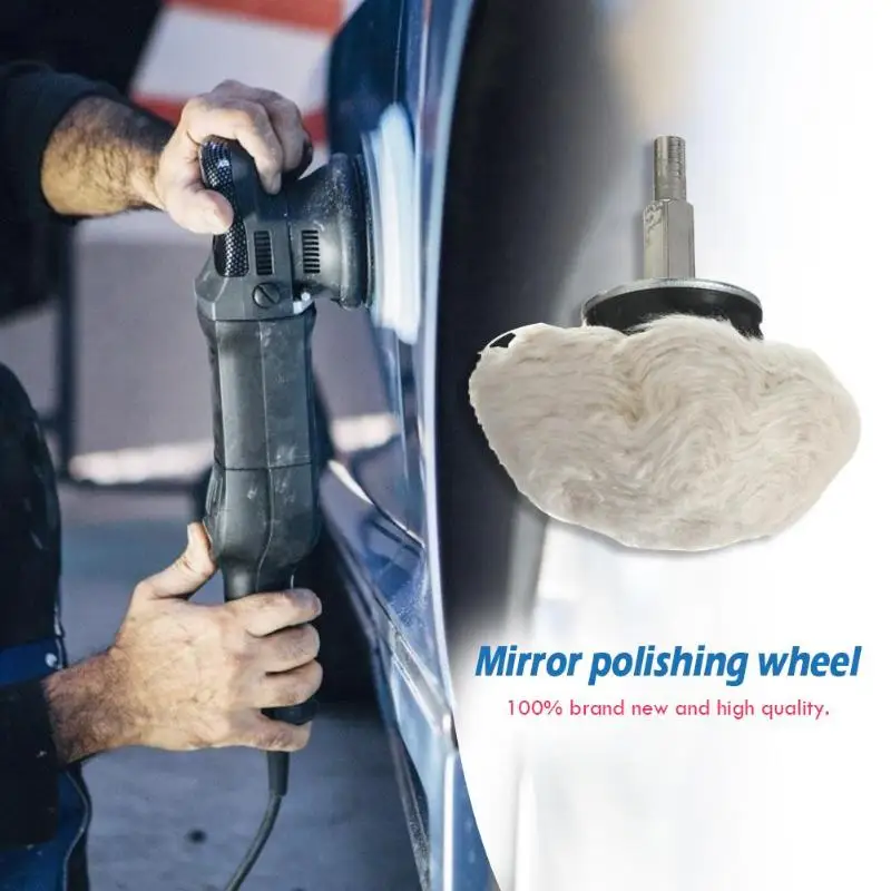 Cylindrical Conical Buffing Grinding Head Cotton Cloth Wheel Abrasive Tool
