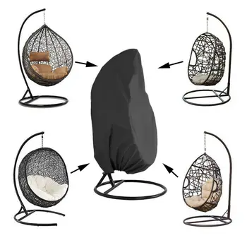 

Outdoor Garden Swing Hanging Chair Dust Cover Hammock Hanging Egg Chair Seat Cover Waterproof