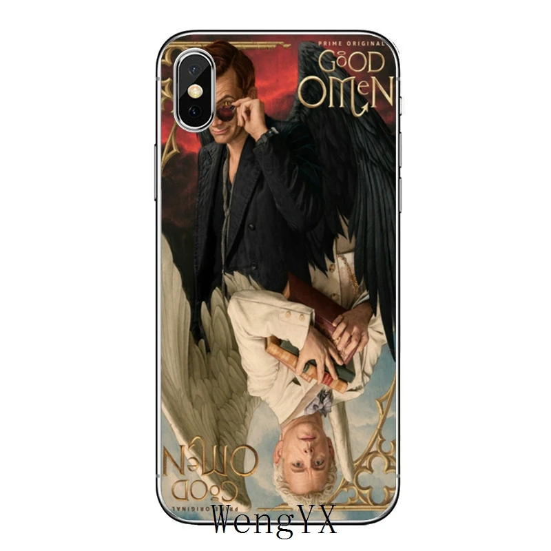 ТВ Good Omens для samsung Galaxy S10 Lite S9 S8 S7 S6 edge Plus S5 S4 Note 9 8 5 4 mini чехол - Цвет: Good-Omens-A-04