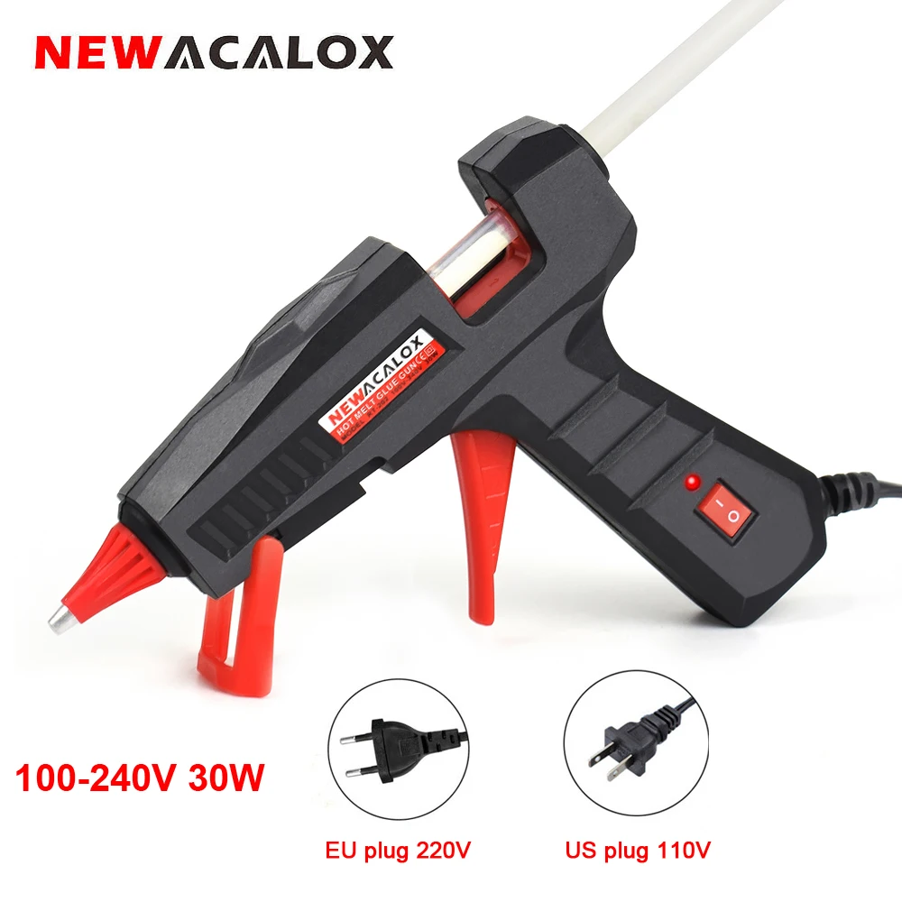 Высокотемпературный обогреватель NEWACALOX 110 240 в 30 Вт/60 Вт/100 Вт мини термоклеевой