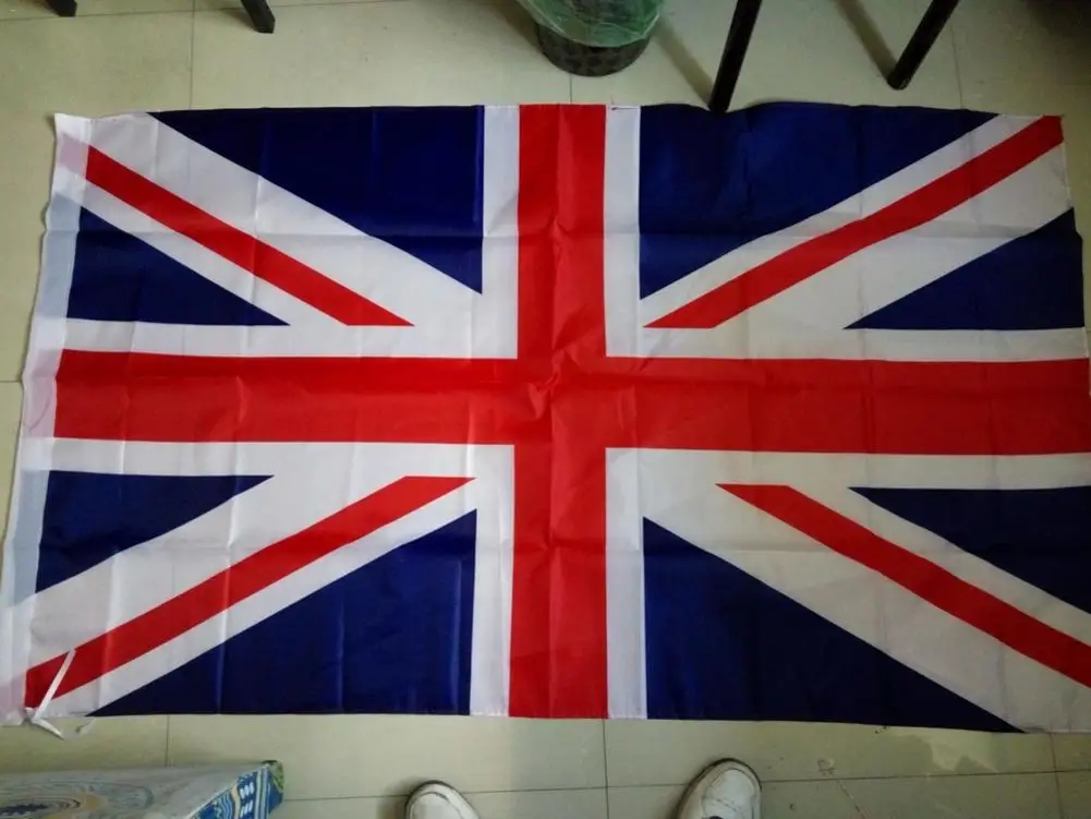 

Free Shipping Aerlxemrbrae Flag British Banner Flag 90*150cm United Kingdom Polyster National Flag Home Decoration Banner