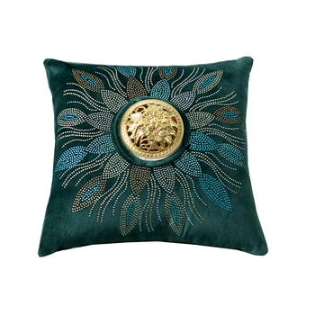 

30x30cm Middle East Luxury Cushion Home Decoration Gold Star Incense Burner Pillow