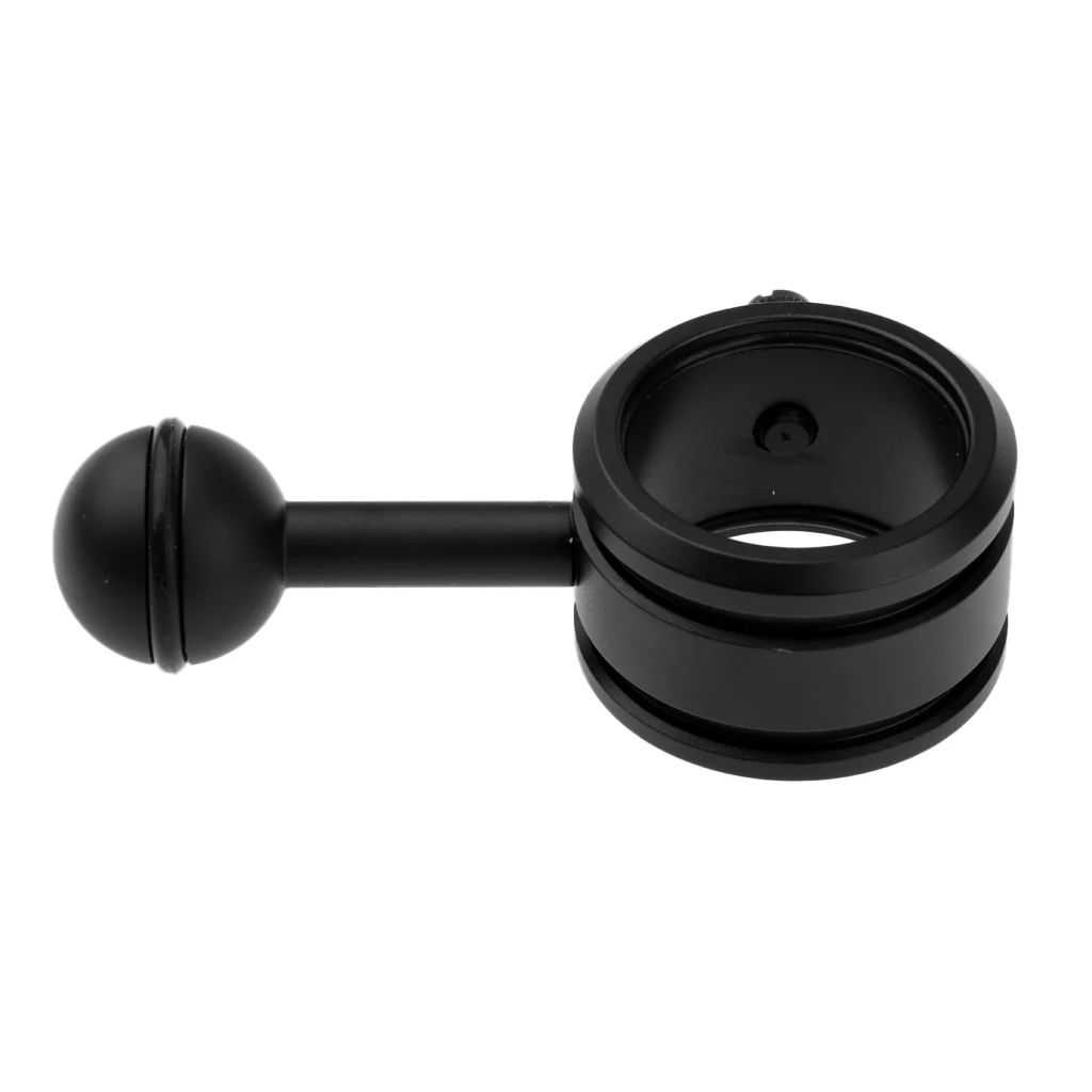 수중 손전등용 다이빙 볼 암, 라이트 마운트 홀더 클립, 토치 스탠드, 볼 조인트 브래킷