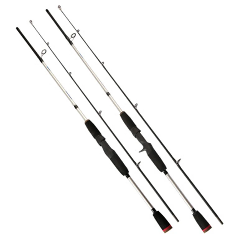 New carbon fishing rod 1.65m 1.8m casting fishing rod handle with trigger lure pole straight