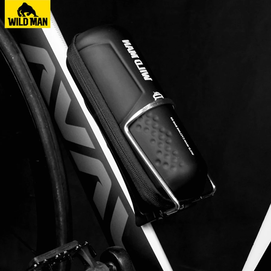 Top WILD MAN Bicycle Tool Bag Capsule Box Cycling Repair Tools Kit Case Bike Frame Storage Boxes MTB Road Bike Tool Bag Accessories 4