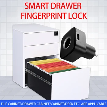 

2020 Intelligent Fingerprint Lock USB Charging Smart Lock Door for Cabinet Digital Lock Electronic Lock Fingerprint Padlock 1Set