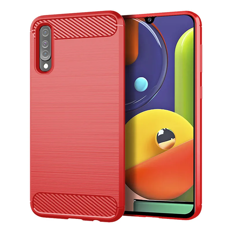 Ударопрочный чехол для samsung Galaxy A10S A20S A30S A50S мягкий чехол из волокна для samsung Galaxy A50S Coque