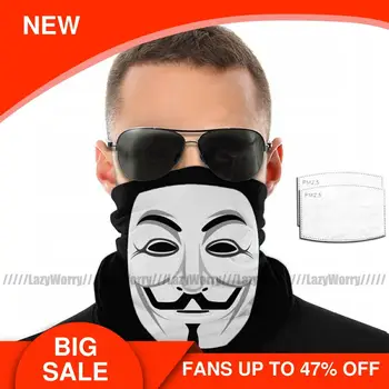 

Guy Fawkes Mouth Face Mask Guy Fawkes Facial Mask for Adult Pretty with 2 Filters Kawai Mask