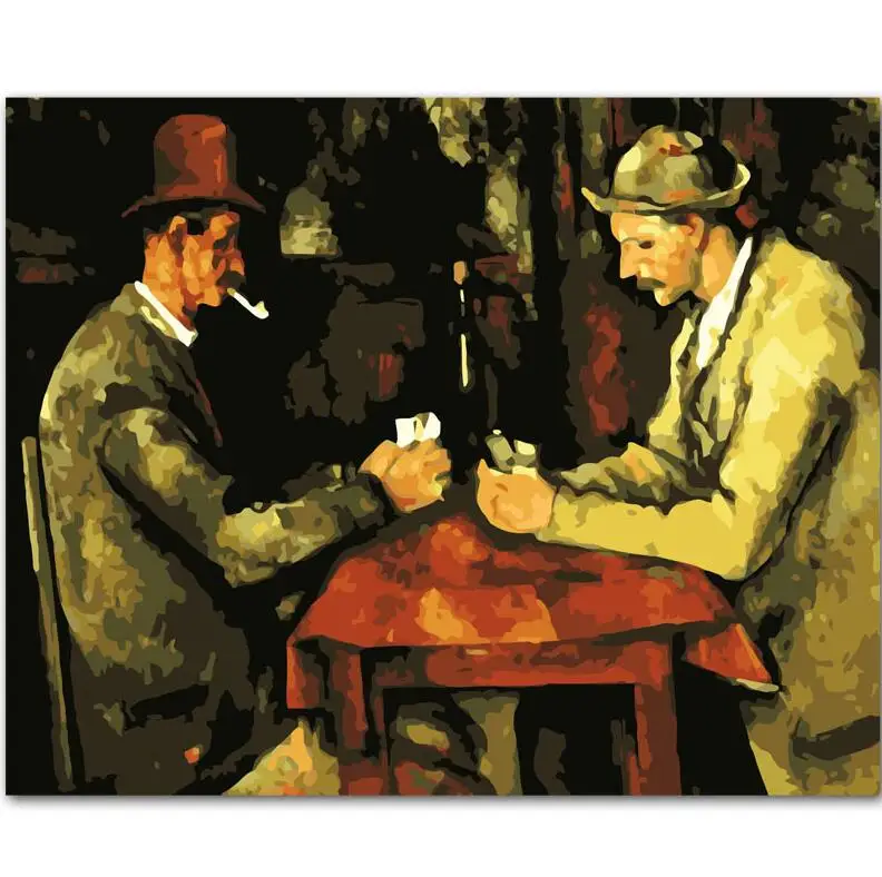 zc0814-1 CHENISTORY Frame Landscape DIY Painting By Numbers Kit Modern Wall Art Picture By Numbers Acrylic Canvas Painting For Home Decor - Цвет: zc0814-1