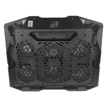

ICECOOREL 12-15.6 Inch Laptop Cooler 12-15.6 Inch LCD Screen Menu Panel 6 Speed Regulation DUAL USB 2.0