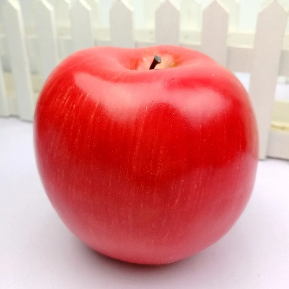 Simulation Apple Fake Fruit Wedding Party House Decoration Photography Props Home Ornament