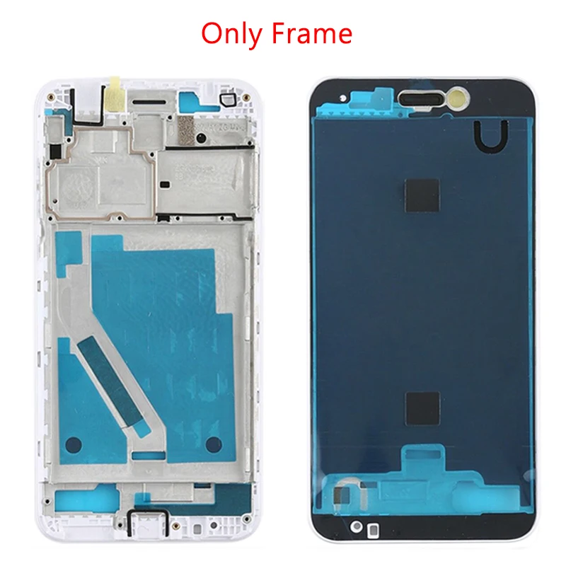 5,0 ''средняя рамка для huawei Honor 6A lcd кодирующий преобразователь сенсорного экрана в сборе Замена для Honor 6A ЖК-дисплей DLI-L22 DLI-L01