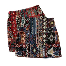 Streetwear Mini Skirt Spring Summer Women Short Skirt High Waist A-Line Ladies Skirts Embroidery Vintage Women's Mini Skirts