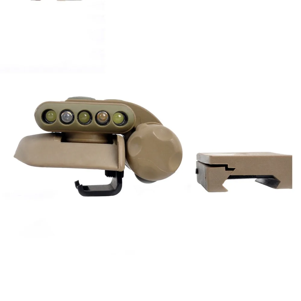 AR15 Accessories M4 M16 GEN2 LED Tactical Helmet Lights Set Field Survival Light Signal Light For Hunting (5)