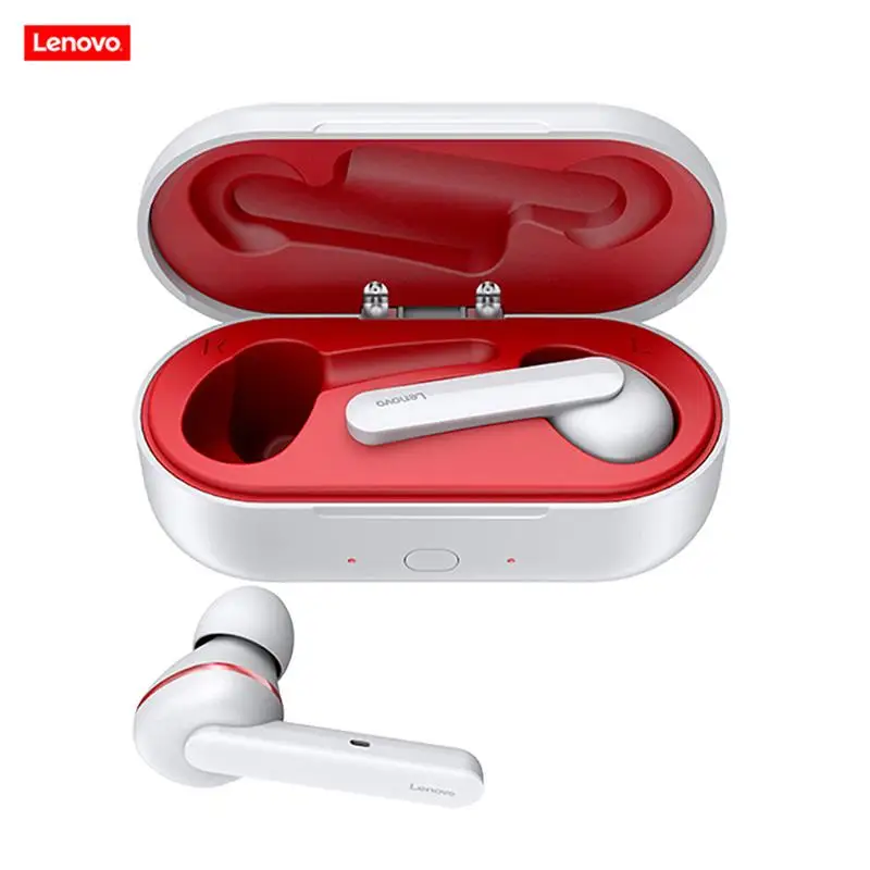 Lenovo New Bluetooth 5.0 Earphones Wireless Headphones With Microphone Sports Waterproof Headsets Charging Box For Android IOS