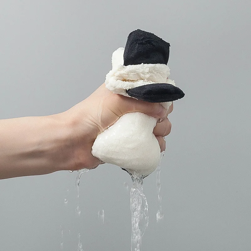 GIANTEX животных Форма супермягкий впитыватель полотенце для рук из микрофибры Ванная комната с драпировками кухня полотенце тряпка 25x27 см U2259