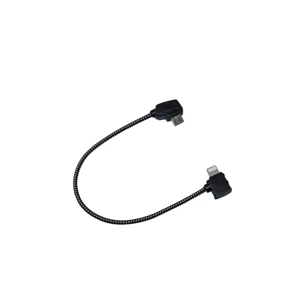 for IOS 20.7cm Micro-USB стандартный обратный порт для IOS type-C кабель для DJI Mavic Pro Platinum Air Mavic 2 Zoom Mini Tablet Phone к контроллеру - Цвет: for IOS 20.7cm