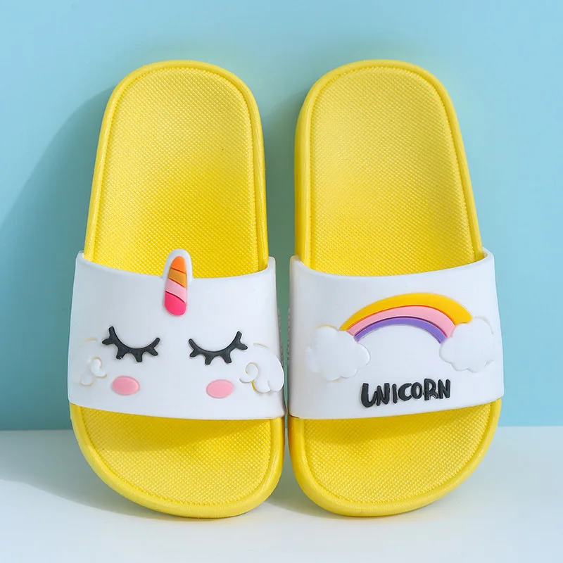 Unicorn Summer Beach Flip Flops