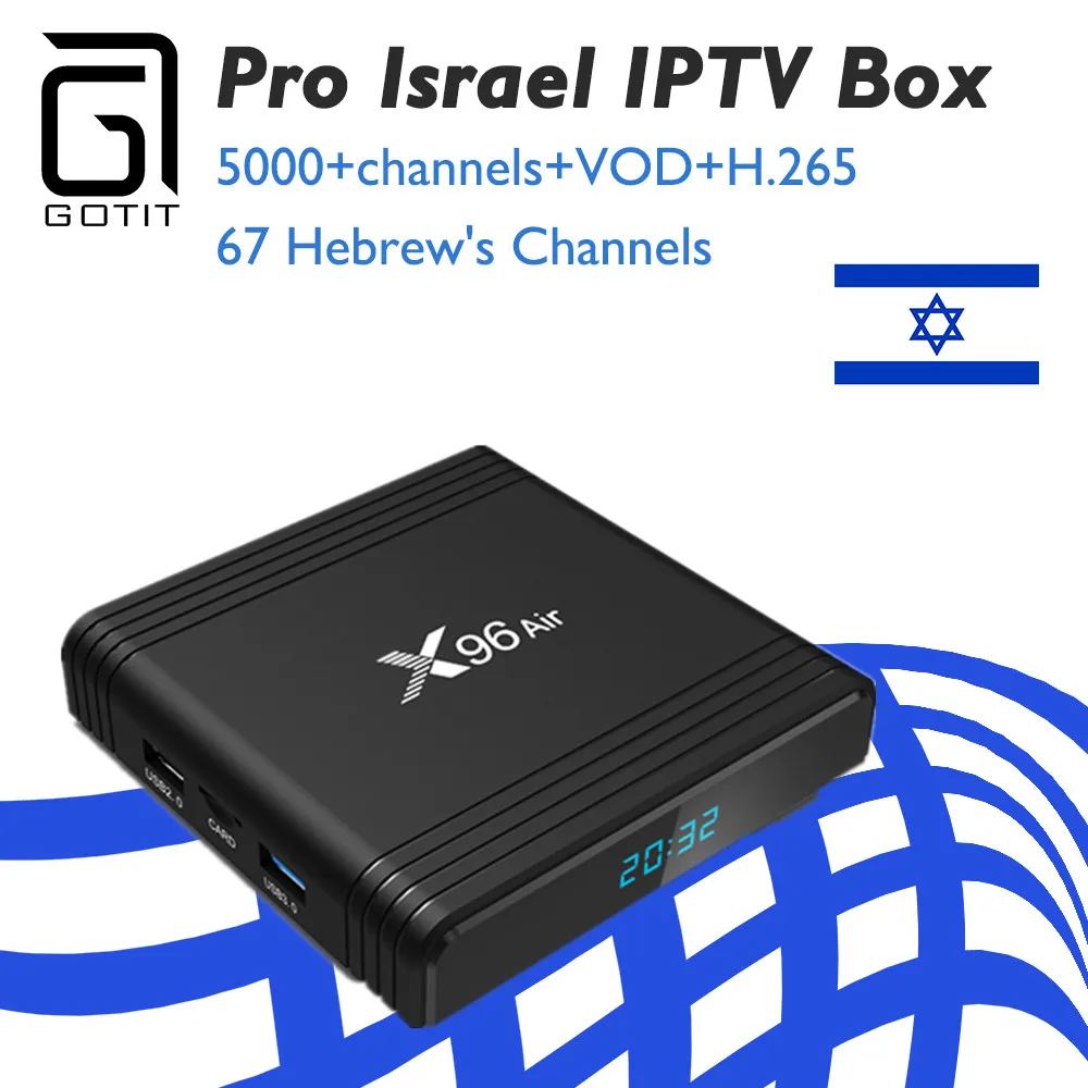 X96 Air Android 9,0 Smart tv Box+ Израиль, Швеция, Нидерланды, скандинавские, США, Pay tv& VODs HD Lives IP tv Box