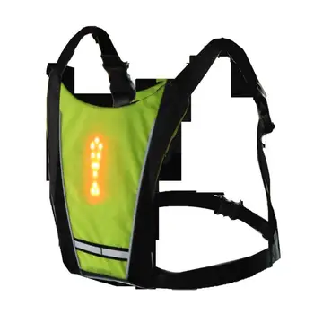 

Remote Control Steering Led Vest Vest Led Warning Vest Riding Safety Vest Cycling clothing Multi-function