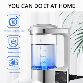 

2L Electric Hypochlorous Acid Water Maker Machine Household Hydrogen Water Generator Disinfection Water Maker Portable Disinfect
