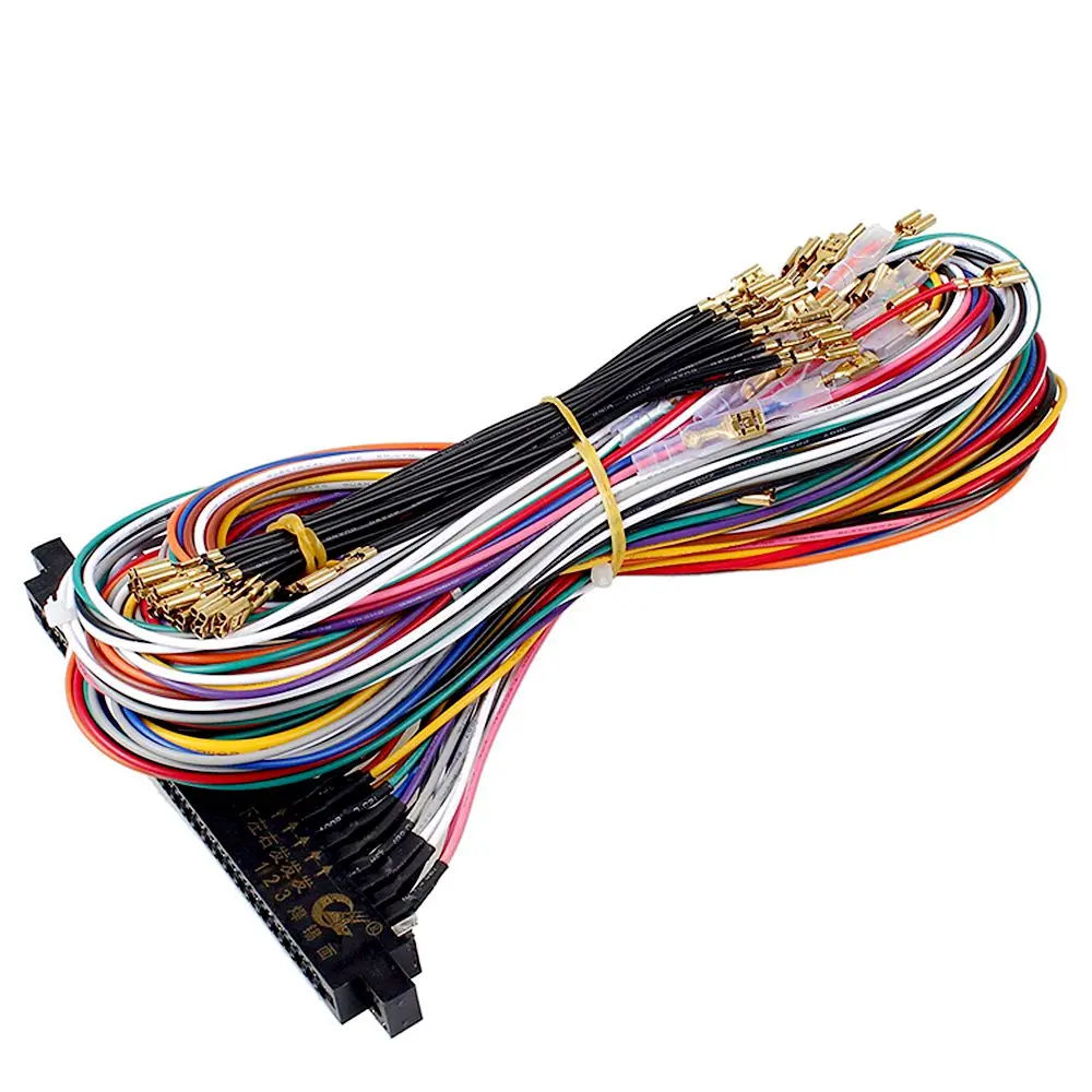 Аркада JAMMA 56 штифтов Интерфейс шкаф провода жгута проводов печатной платы для