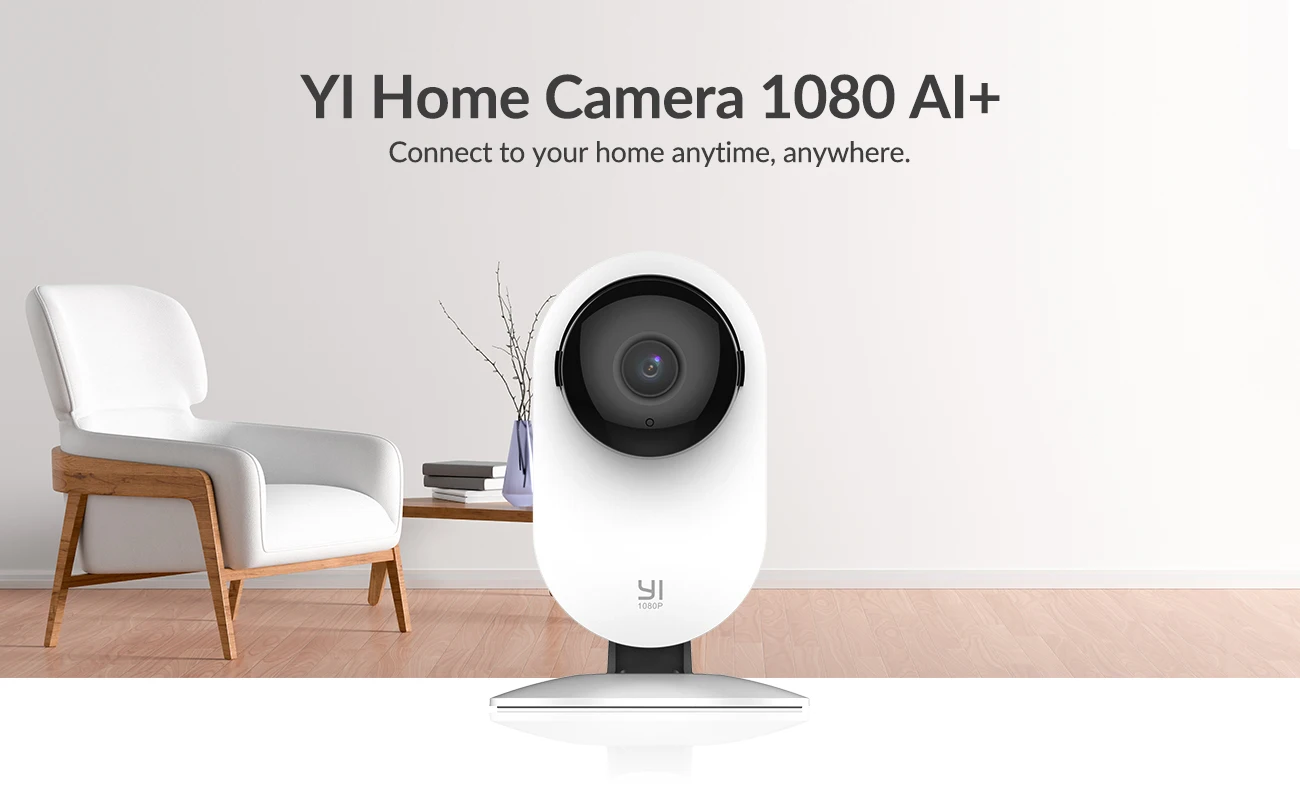 Yi Home 1080p Camera Ai+ Smart Human Detection Night Vision Activity