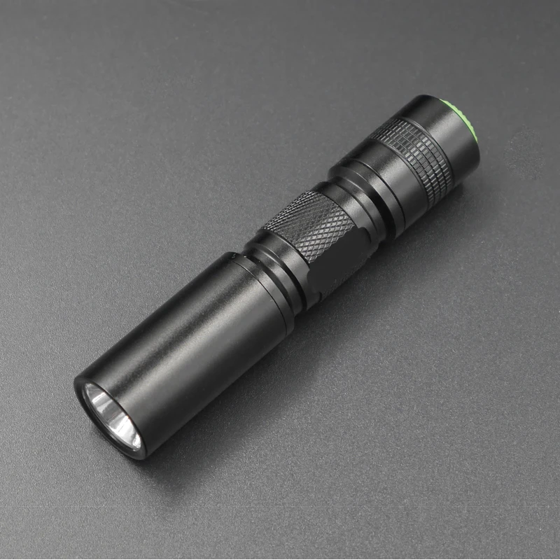 C3 мини-светильник cree XP G3 светодиодный карманный фонарь черного цвета водонепроницаемый походный светильник с батареей AA 14500
