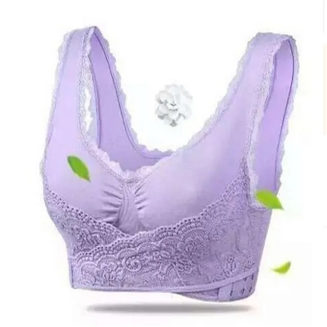 Фиолетовый Пуш-ап бюстгальтеры для женщин нижнее белье Bralette нижнее белье бесшовный бюстгальтер сексуальный провод ущелье однотонные бюстгальтеры для женщин ударопрочный фитнес - Цвет: Фиолетовый