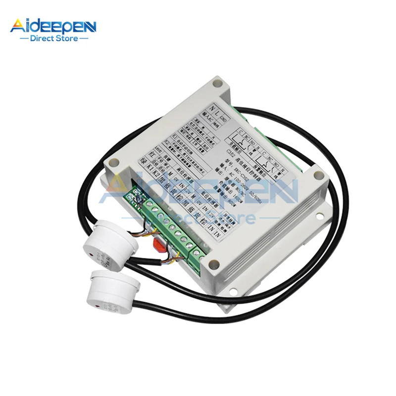 XKC-C352-2P High And Low Liquid Level Controller With 2 Non-contact Sensor Module Automatic Control Liquid Water Level Sensor liquid level sensor
