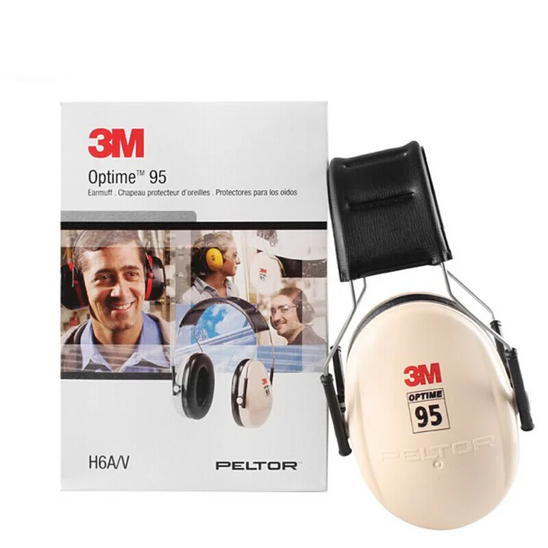 

3MH6A Earmuff Profession Anti-noise Sleep Noise Reduction Learning Protection Mute Airplane Industrial Sound Insulation Earmuffs
