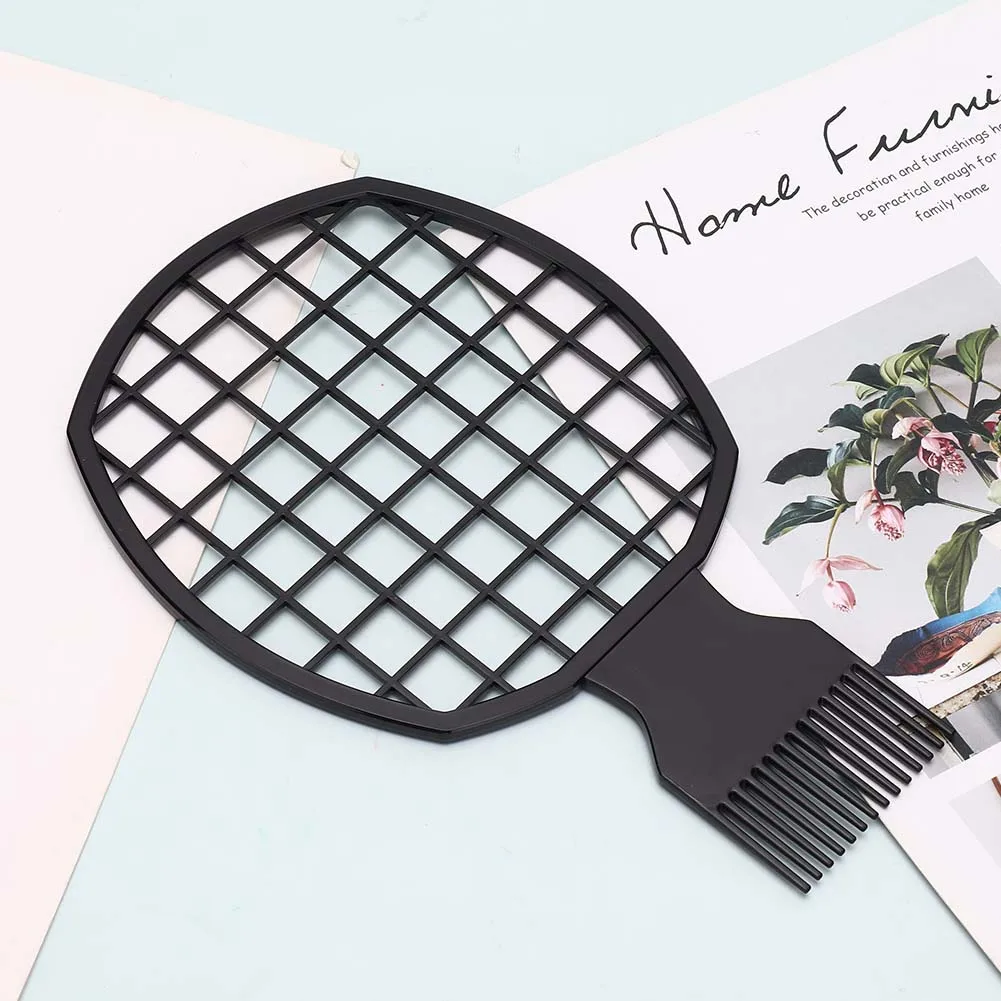 African Hairdressing Twist Wave Curly Hair Comb Mesh Sponge Tin Foil Hot Brush Hair Care Styling Tools