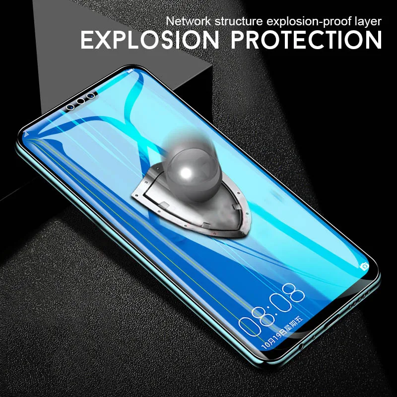Защитное стекло с полным покрытием для Huawei Mate 20 Lite P Smart 2019 P20 P30 защита экрана Nova 3i Y6