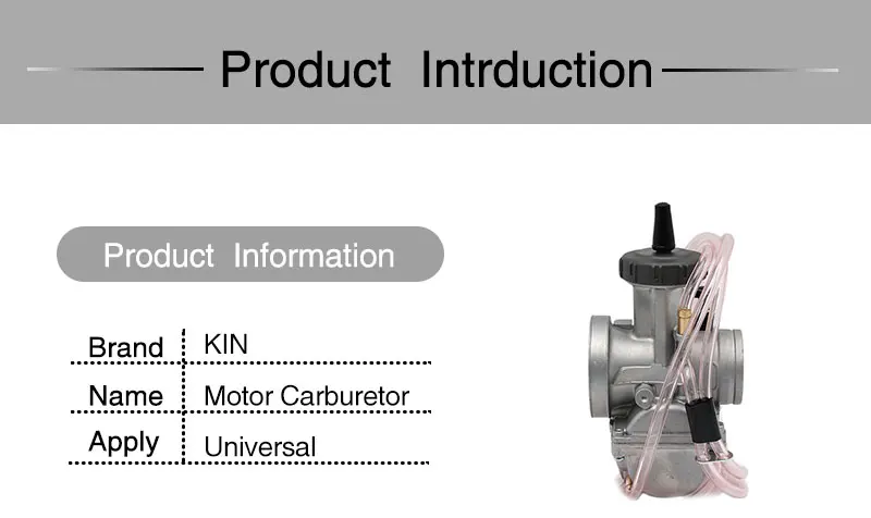 Alconstar-33 34 35 36 38 40 42 мм мотоцикл Keihin Карбюратор Carb 2 T/4 T Скутер ATV UTV внедорожный кафе гонщик питбайк 125CC-500CC