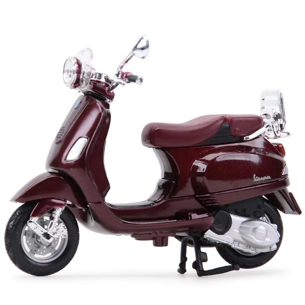 Maisto 1:18 2013 Vespa LXV Red Piaggio Static Die Cast Vehicles Collectible Hobbies Motorcycle Model Toys
