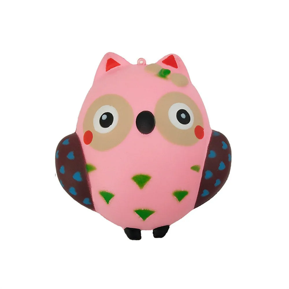 Squeeze Toy Adorable Owl Decompression Slow Rebound Toy Eliminate Antistress Finger Pets Toy Anti Stress#A