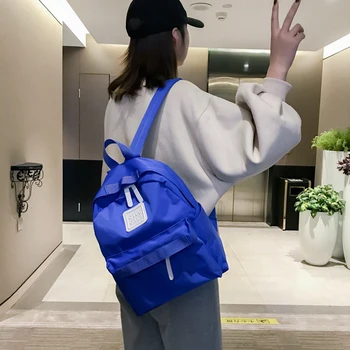 

2020 New Arrival Women Bag Korea School Bag Pure Color Easy Matching Backpack Lovely Mother Baby Bag