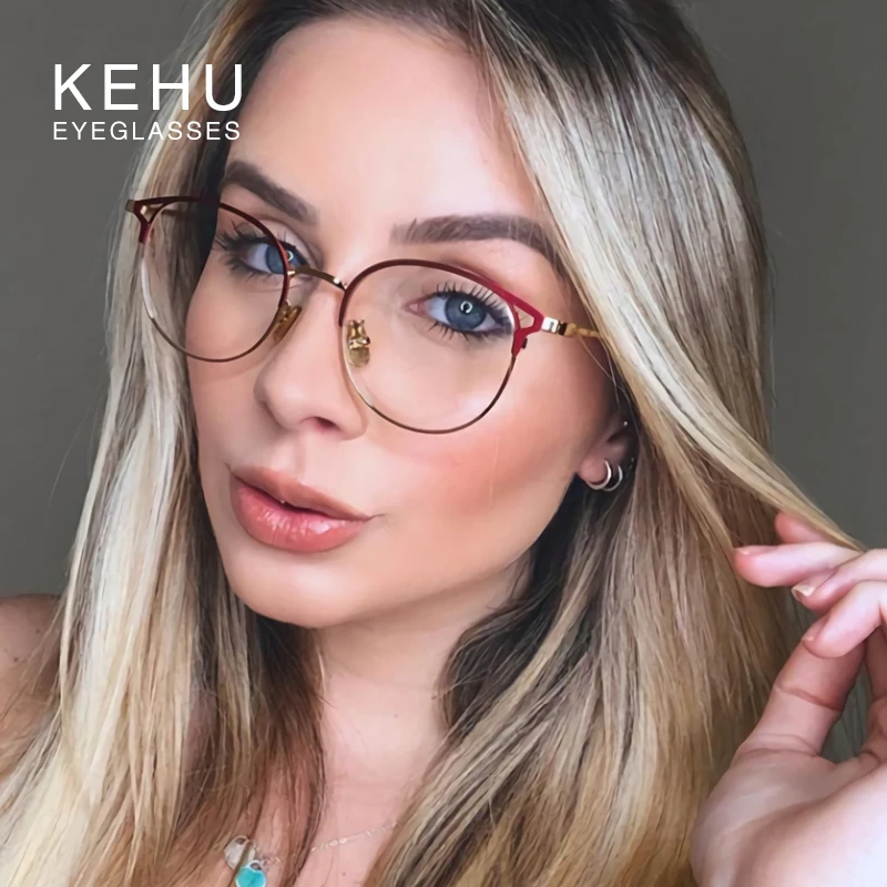 KEHU 2019 Rew Cat женские очки Ins популярные модные серьги из сплава оправа 100% УФ-линзы