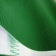 ПВХ ленточный синий волнистый конвейер для аэропорта багаж промышленный